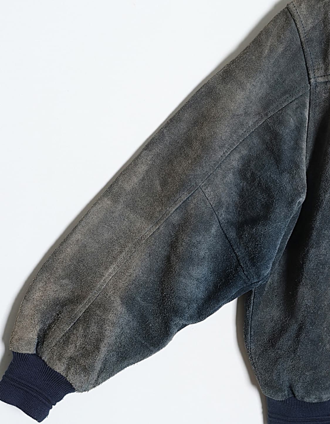 90's SEAHOP Suede Leather Fade Blouson 상품이미지7