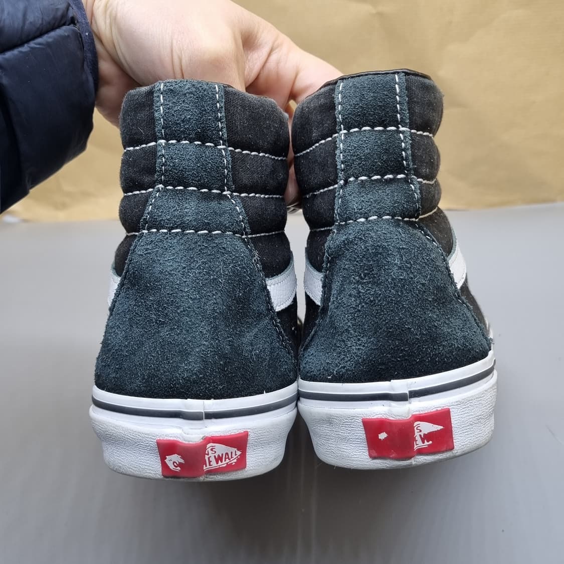 반스 스케이트 하이 블랙260 상품이미지5