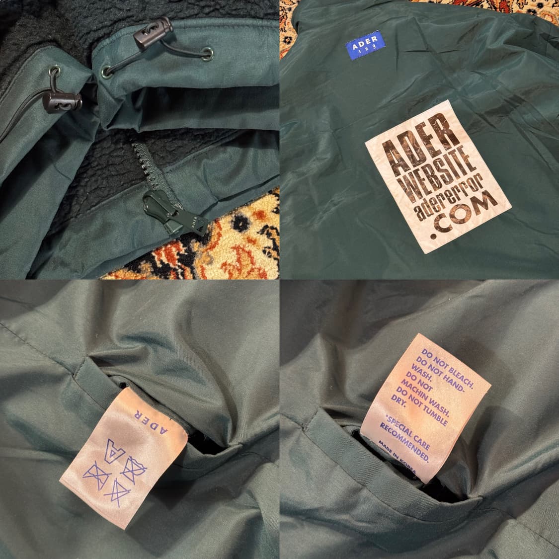 아더에러 리버시블 플리스 자켓 (2XL-3XL) 후리스 상품이미지10