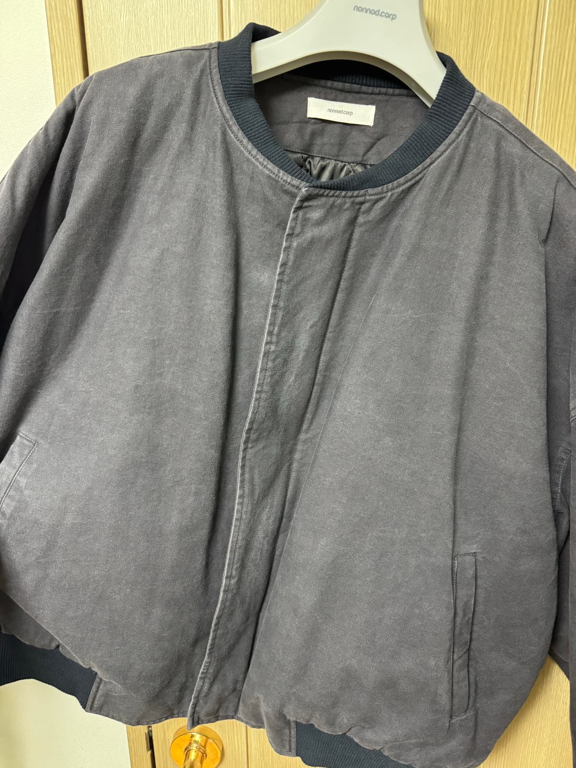 논노드 서퍼 다이 서지 봄버 네이비 상품이미지2