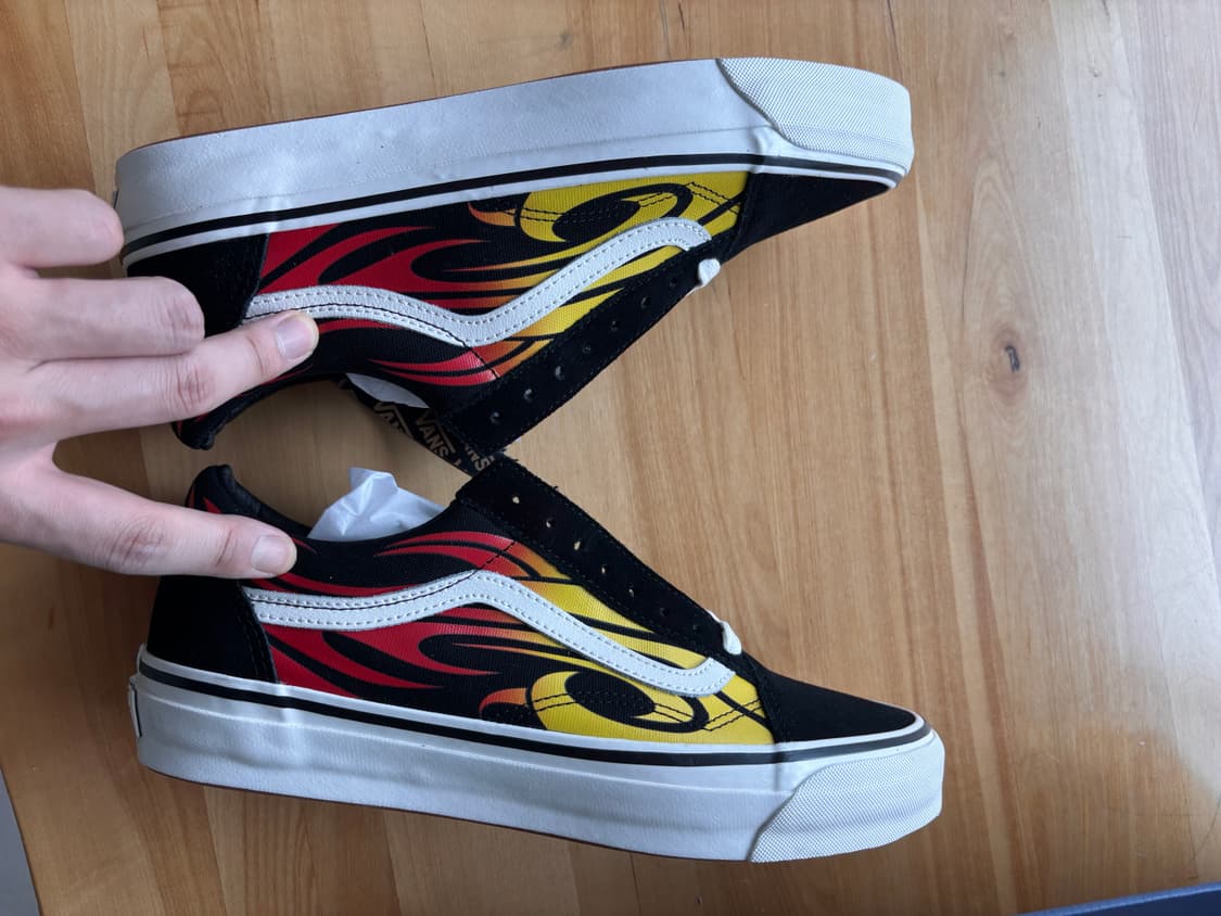 반스 올드스쿨 Lx Flame Logo 상품이미지5