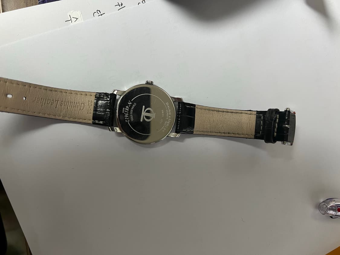 보메 메르시에 쿼츠 시계 판매합니다. 상품이미지4