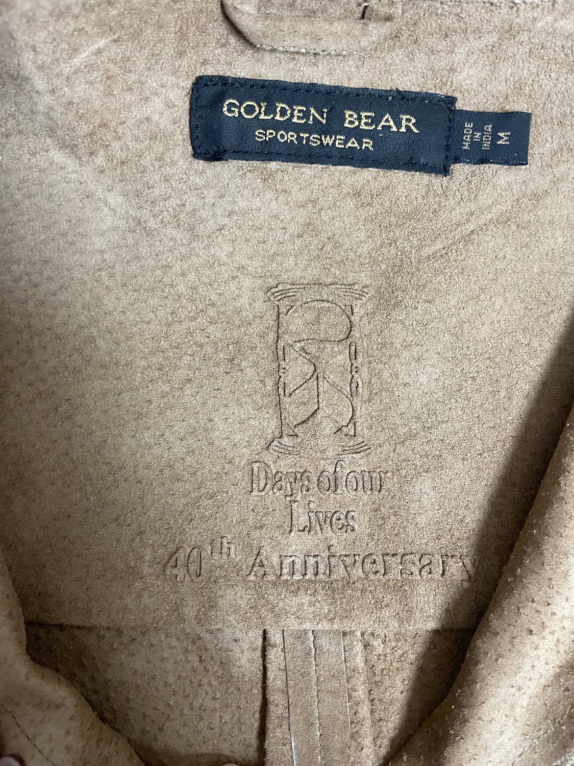 골든베어(golden bear)스웨이드 셔츠 자켓 상품이미지4