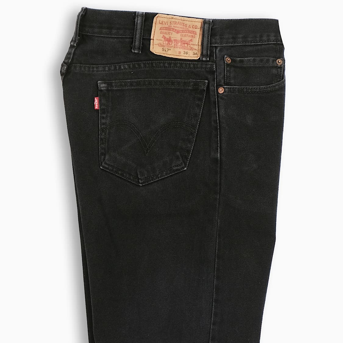 빈티지 리바이스 517 흑청 35 인치 LV51736172 상품이미지5