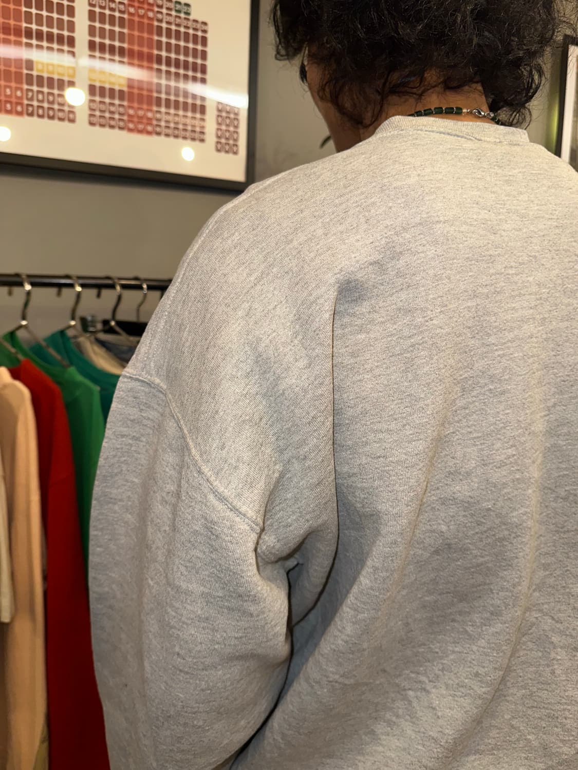 90‘s Russell Athletic grey sweatshirt 상품이미지8