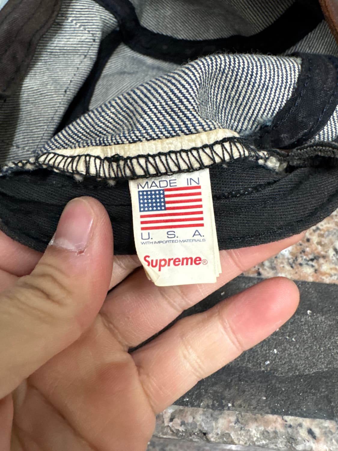 supreme 슈프림 워시드 치노 캠프캡 상품이미지5