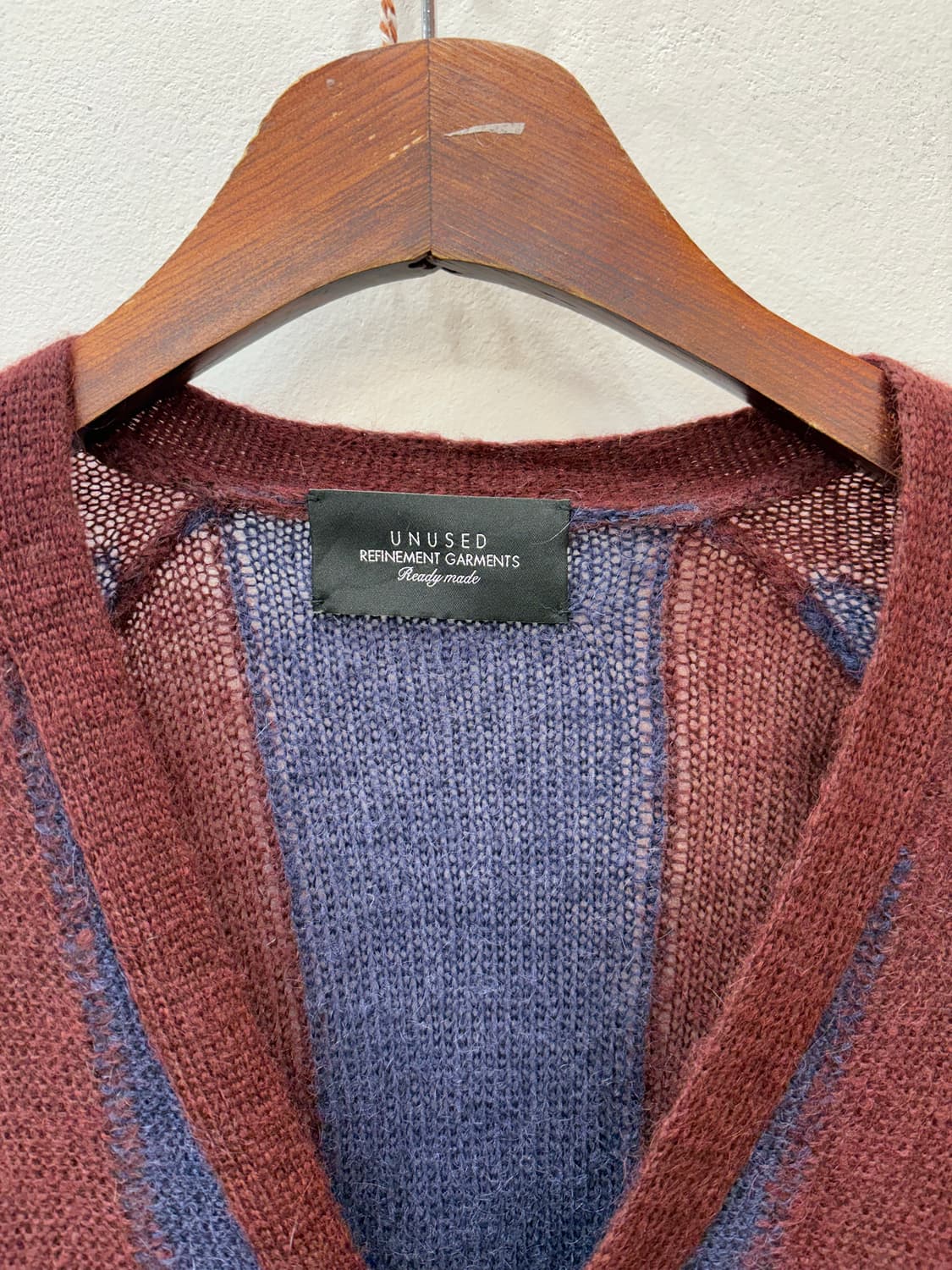 언유즈드 스트라이프 가디건 상품이미지3