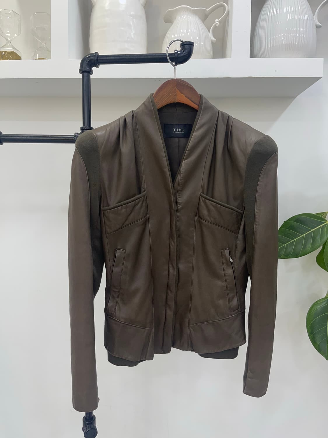 타임 천연 양가죽 자켓 상품이미지1