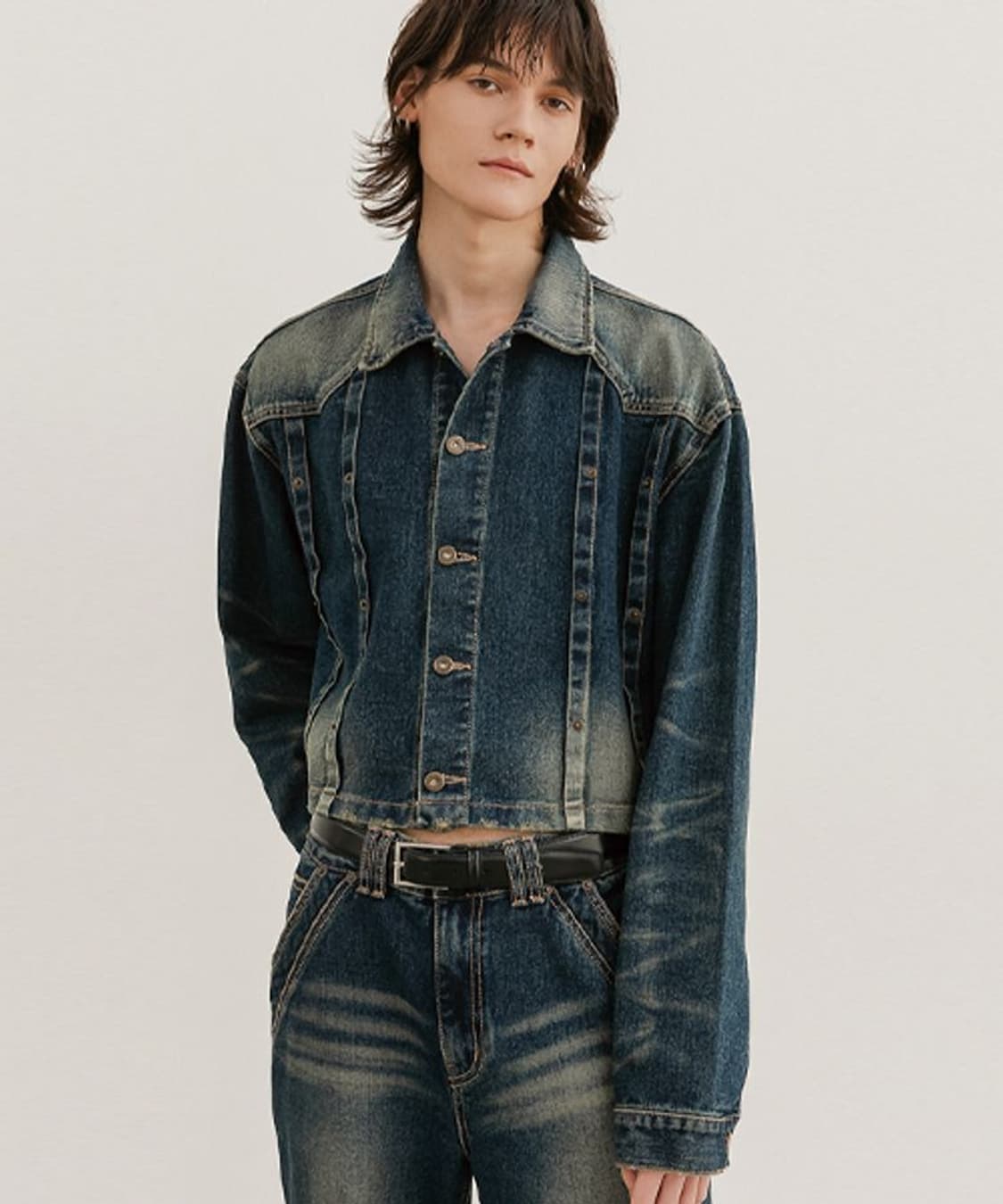 [구매글] ESC STUDIO 부츠컷 데님 팬츠 블루 색상 구입합니다 상품이미지3