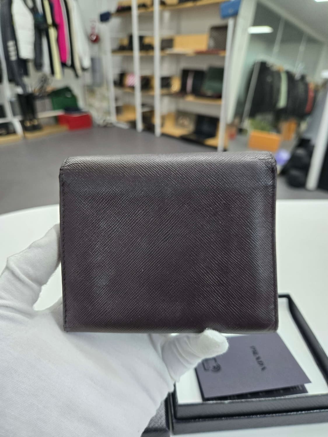 [A급컨디션] 프라다 사피아노 삼단 중지갑 상품이미지2