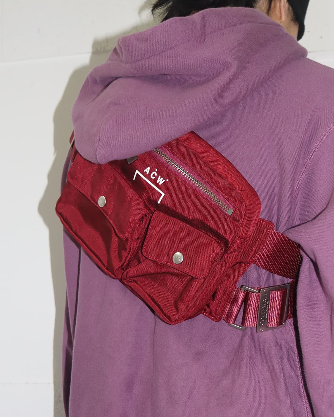 어 콜드 월 19SS 어브더먼 백 와인 상품이미지2