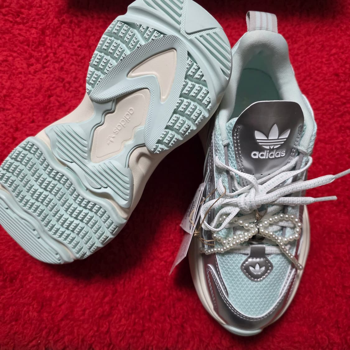 아디다스오즈가이아 크림민트225사이즈 새상품 JS1661 상품이미지3