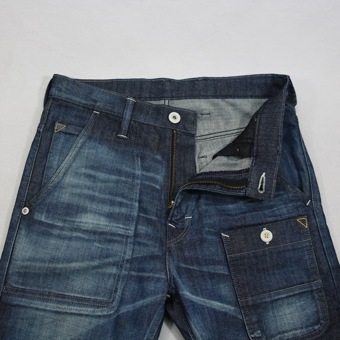 (착용컷) EDWIN E-FUNCTION 데님 팬츠 (남성용 31.5) 상품이미지5