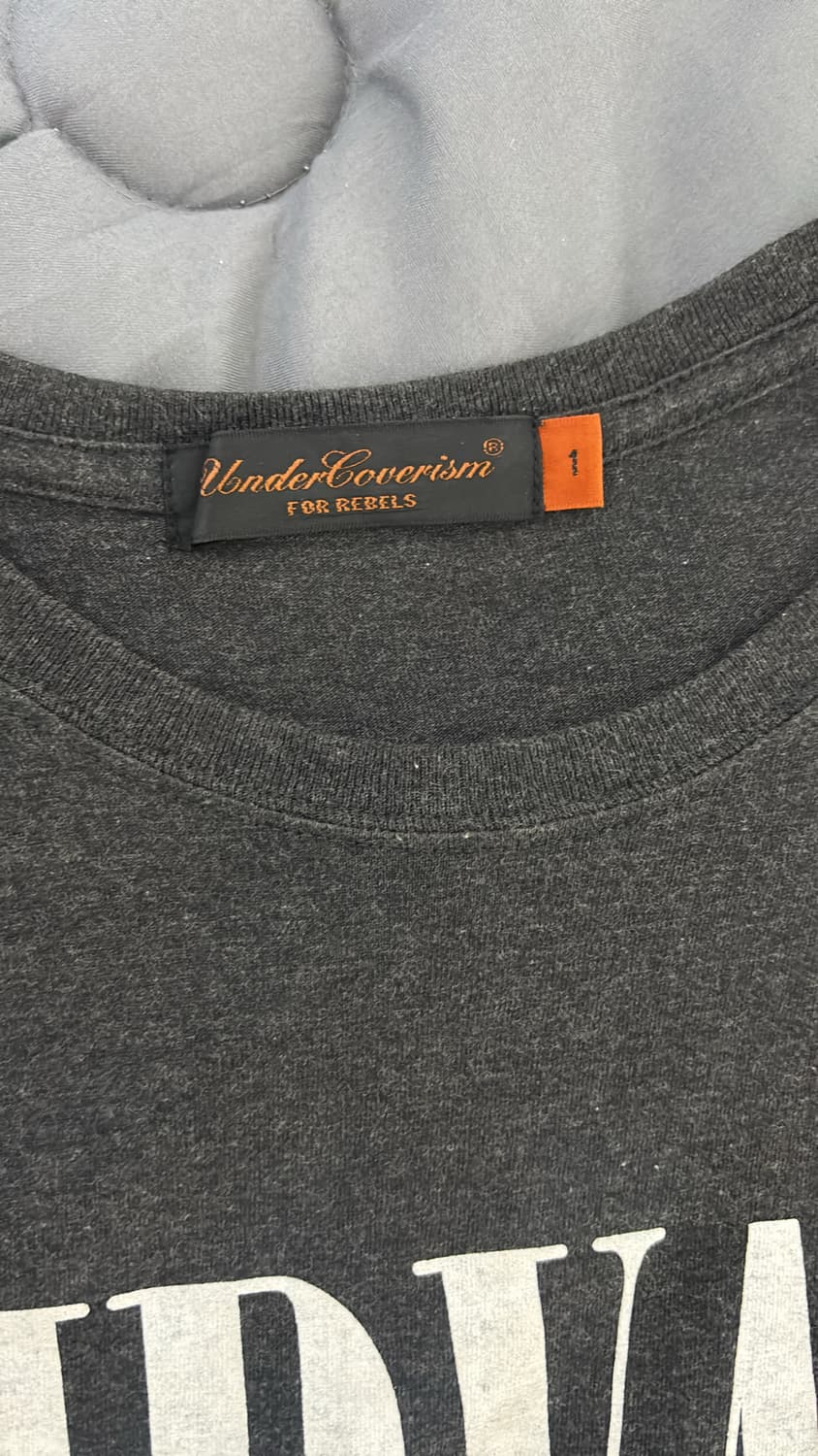 언더커버 07ss Nirvana 너바나 반팔 티셔츠 상품이미지2