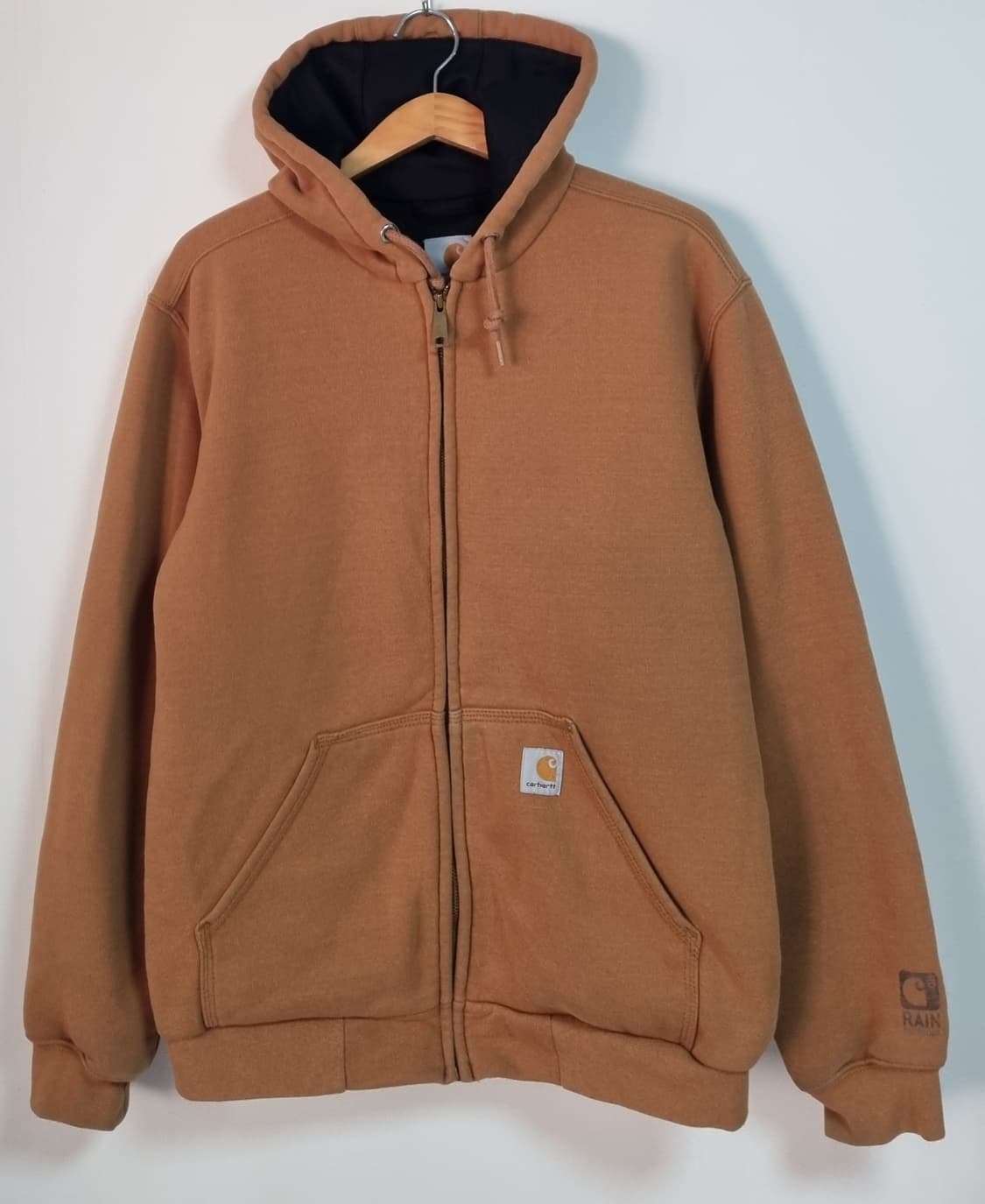 오버핏 S) 칼하트 레인디팬더 브라운 써멀 후드집업 상품이미지1