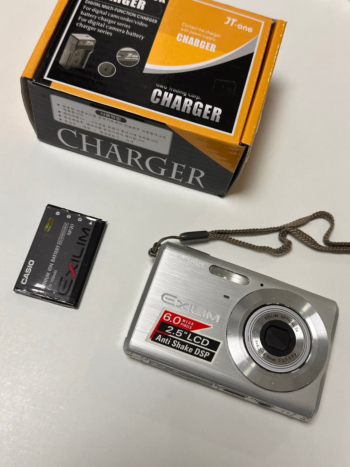 카시오 엑슬림(exilm) z60 풀박스(작례 o) 빈티지 디카 상품이미지1