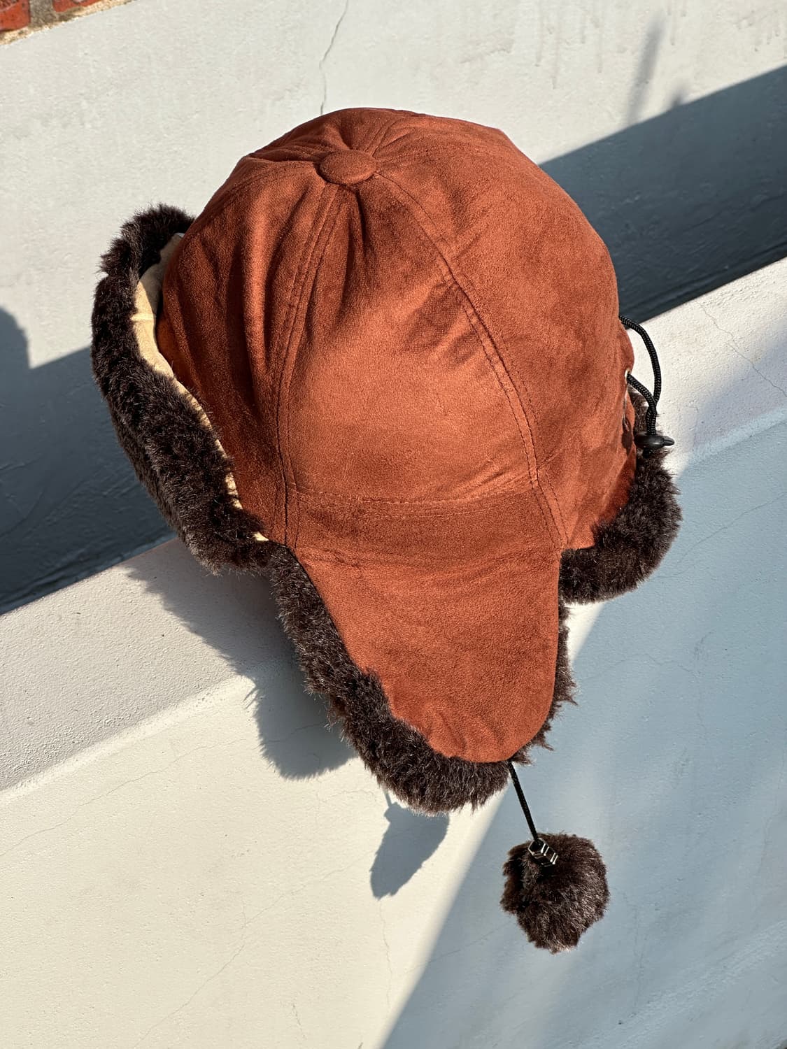 [S-M] 빈티지 스웨이드 트래퍼햇 모자 상품이미지2