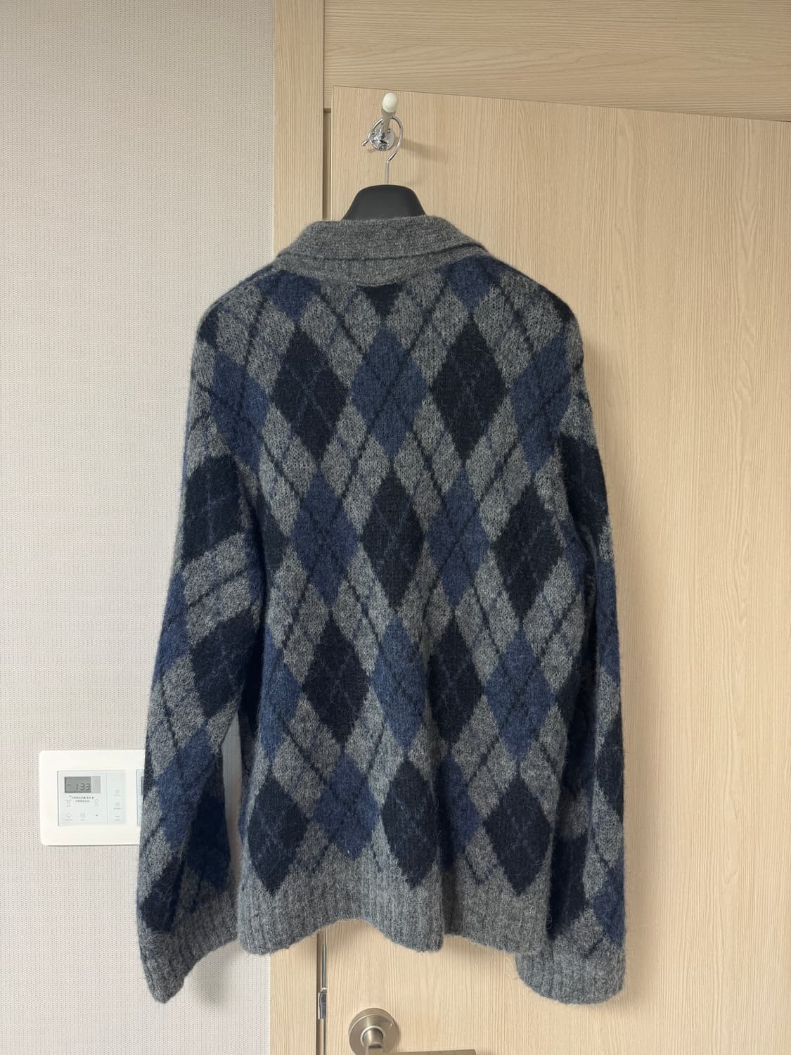 아워레가시 아가일 가디건 50 사이즈 상품이미지2