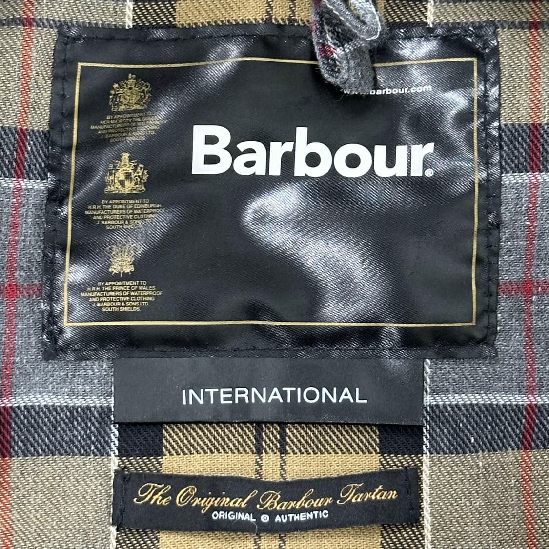 BarBour 바버 인터내셔널 벨티드 왁스자켓 36 상품이미지8