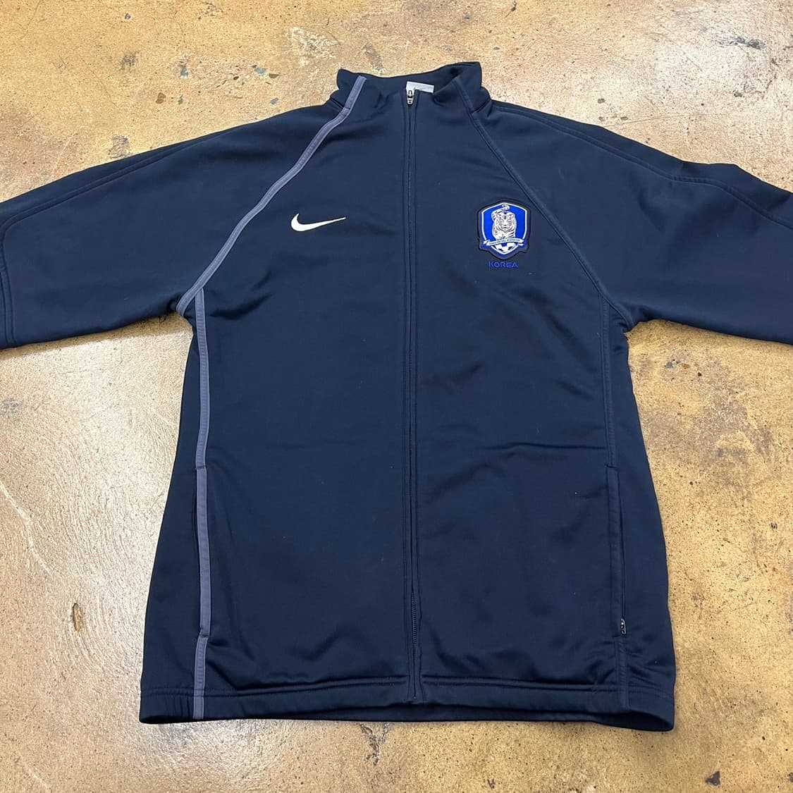 [정품/M,100] 나이키 04 축구 국대 트랙탑 져지 b19 상품이미지3