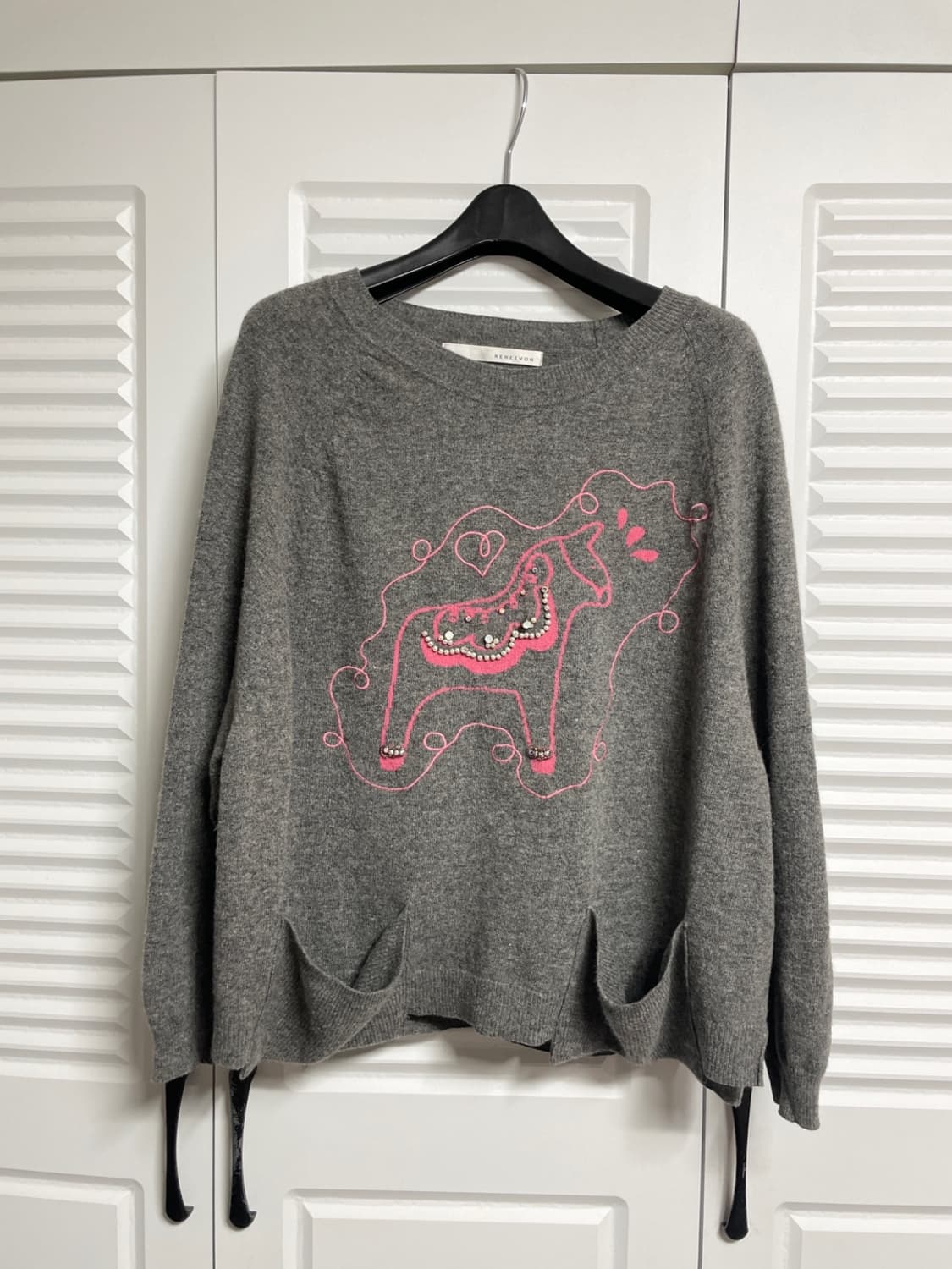 레니본 캐시미어 니트 상품이미지1