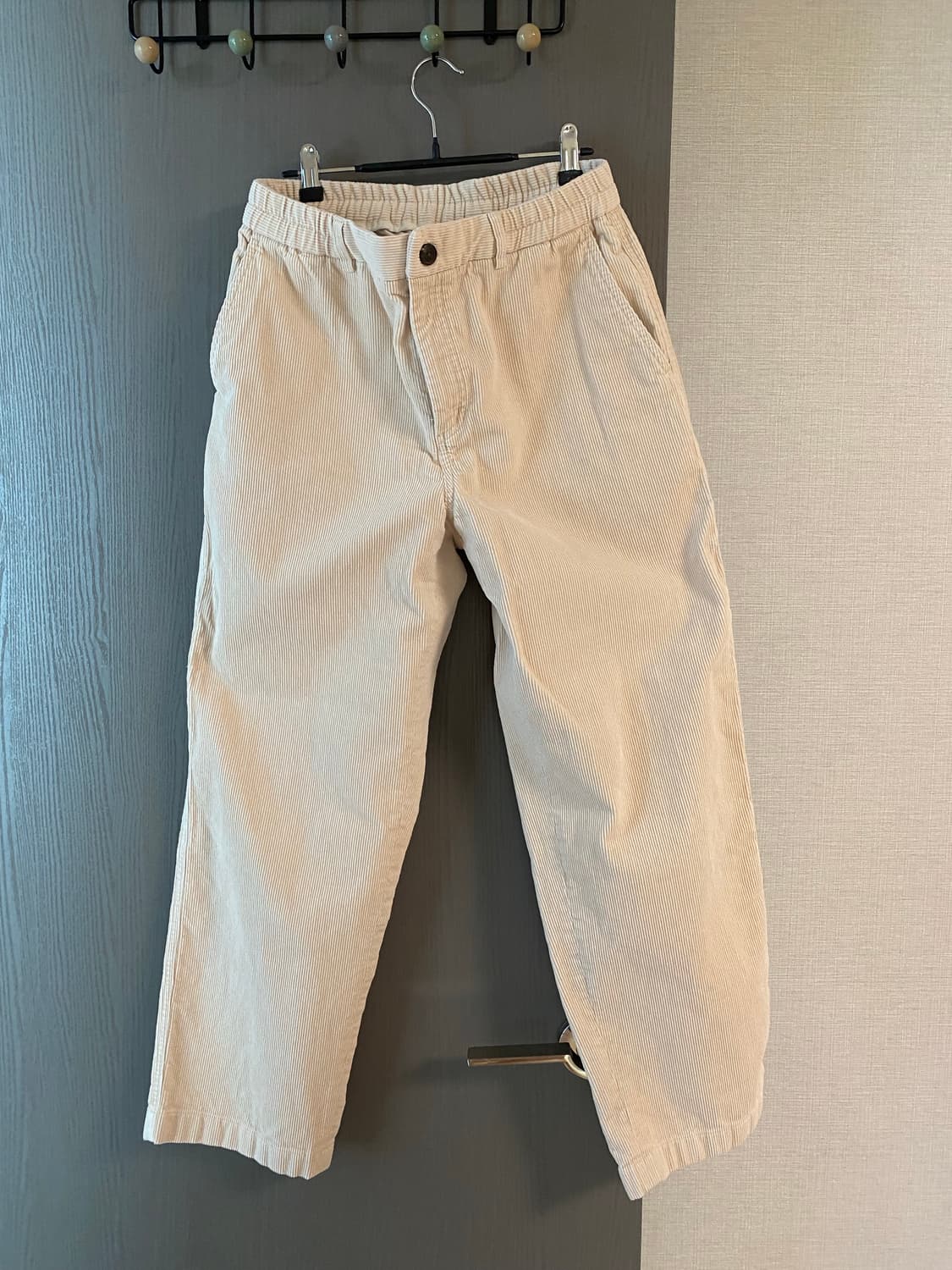 Slow 아이보리 코듀로이 팬츠 상품이미지1