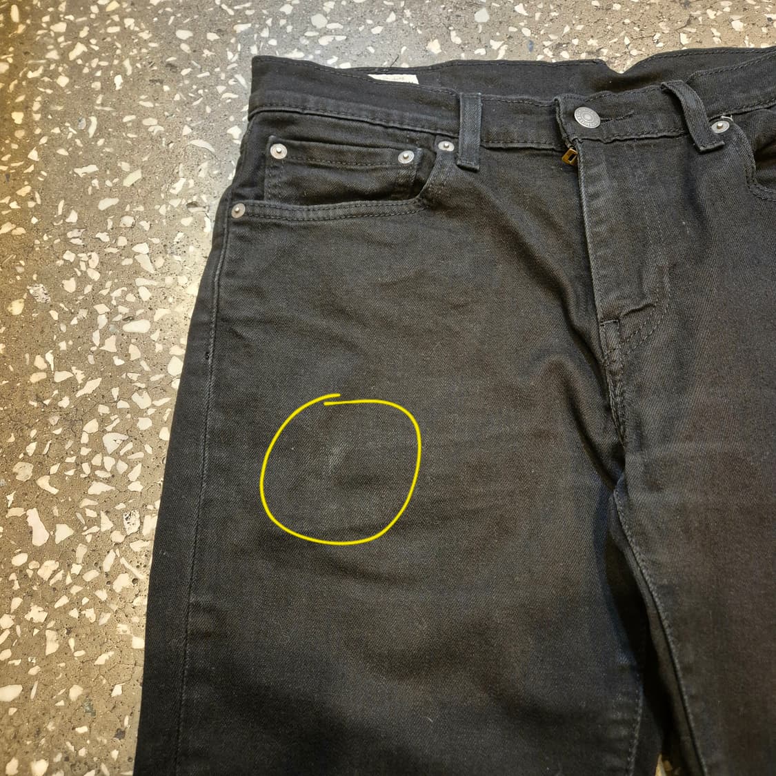 32인치 리바이스 511 블랙진  상품이미지8