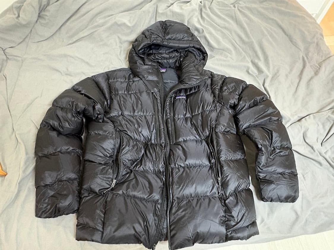 파타고니아 피츠로이 후디 패딩 L 블랙 상품이미지1