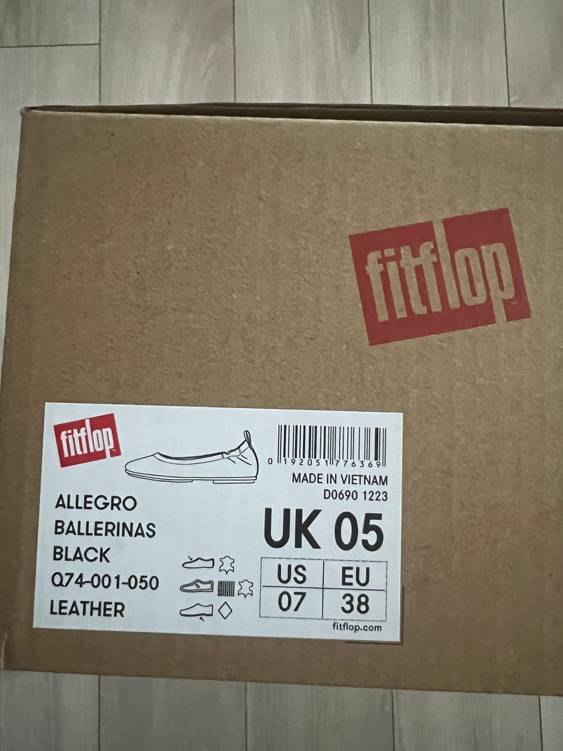 새상품 핏플랍 알레그로 플랫슈즈 블랙 상품이미지4