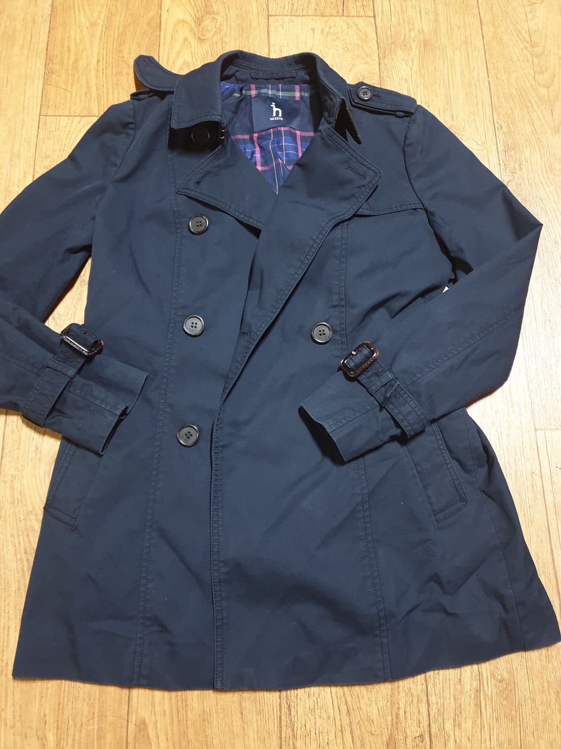 1229 헤지스 코트 85 사이즈입니다 상품이미지2