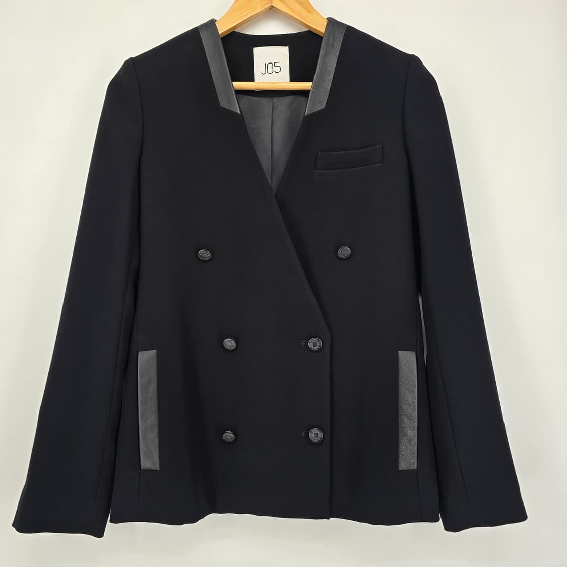 J05 노키라 블랙 더블 버튼 자켓 상품이미지1