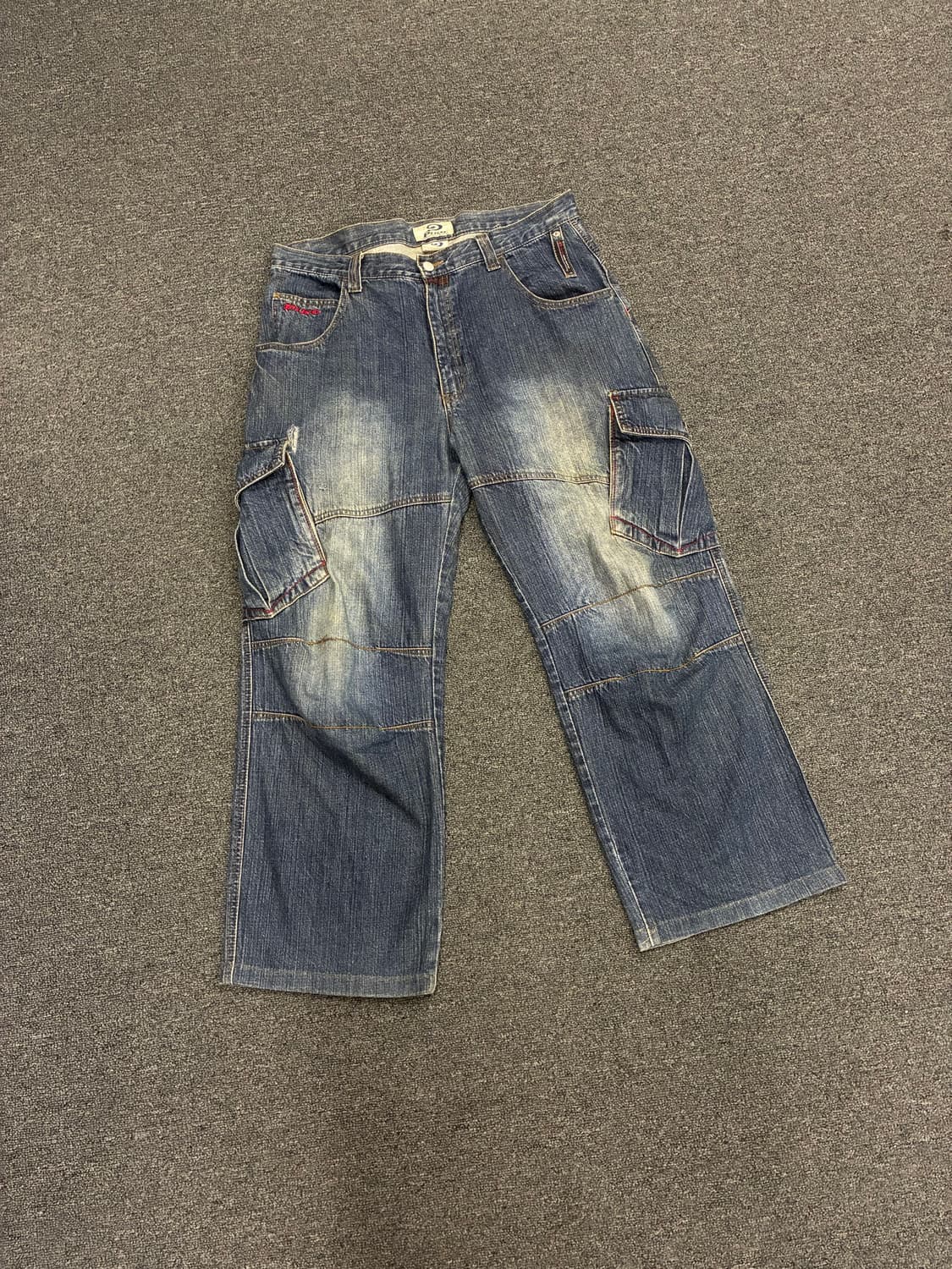 XL)Piko 빈티지 카고 데님팬츠 상품이미지4