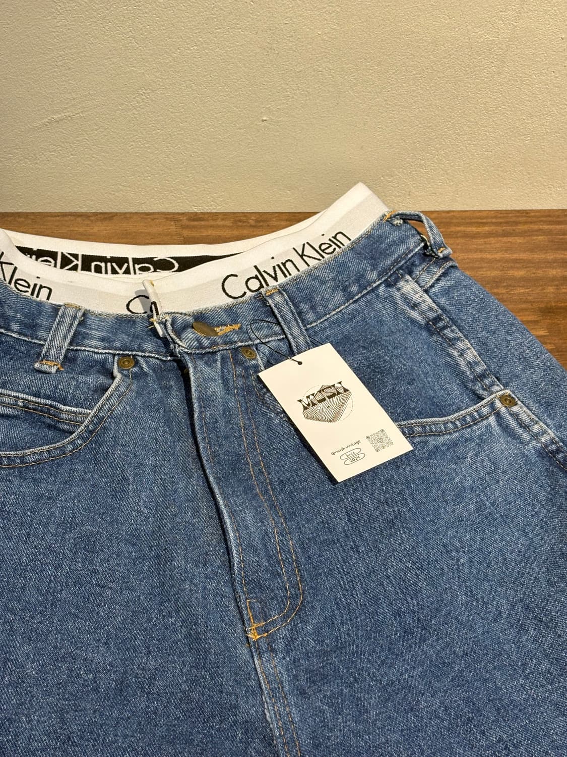 랭글러 캘빈 커스텀 데님 팬츠 상품이미지2