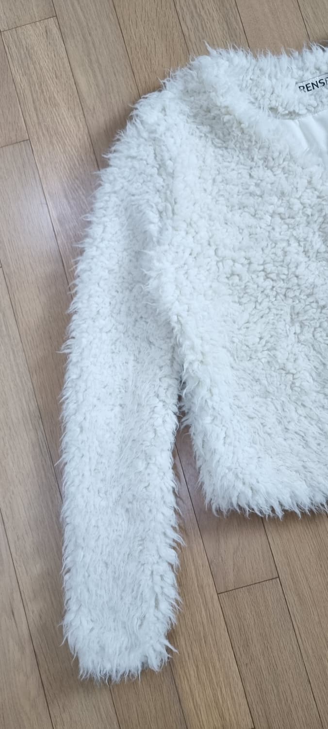 렌세 페이크 쉐어링 퍼 가디건 Free _ 여성 상품이미지4