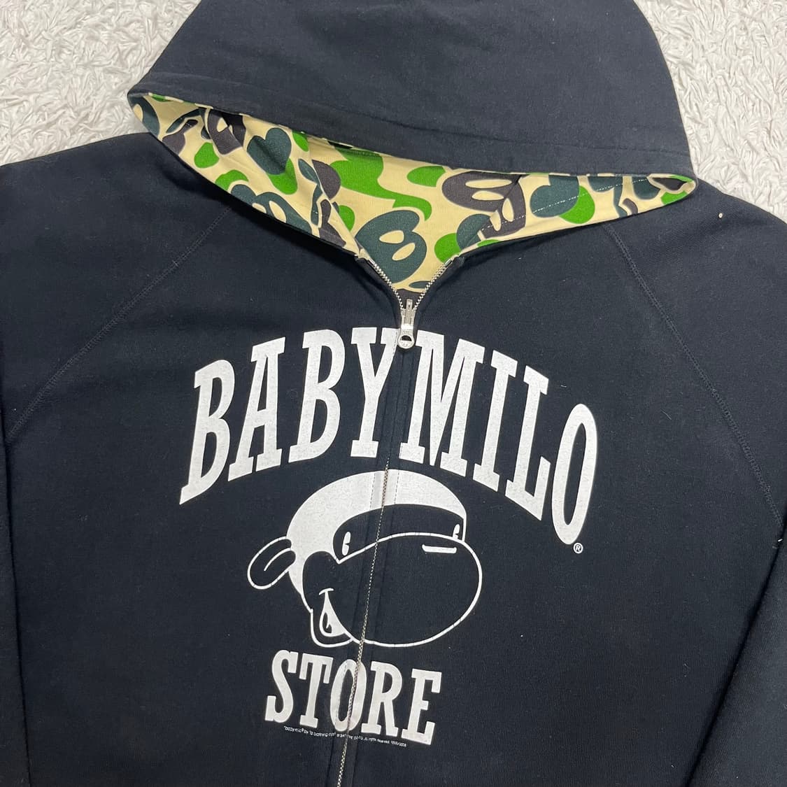 Bape 00’s Baby Milo ABC Camo reversible 상품이미지7