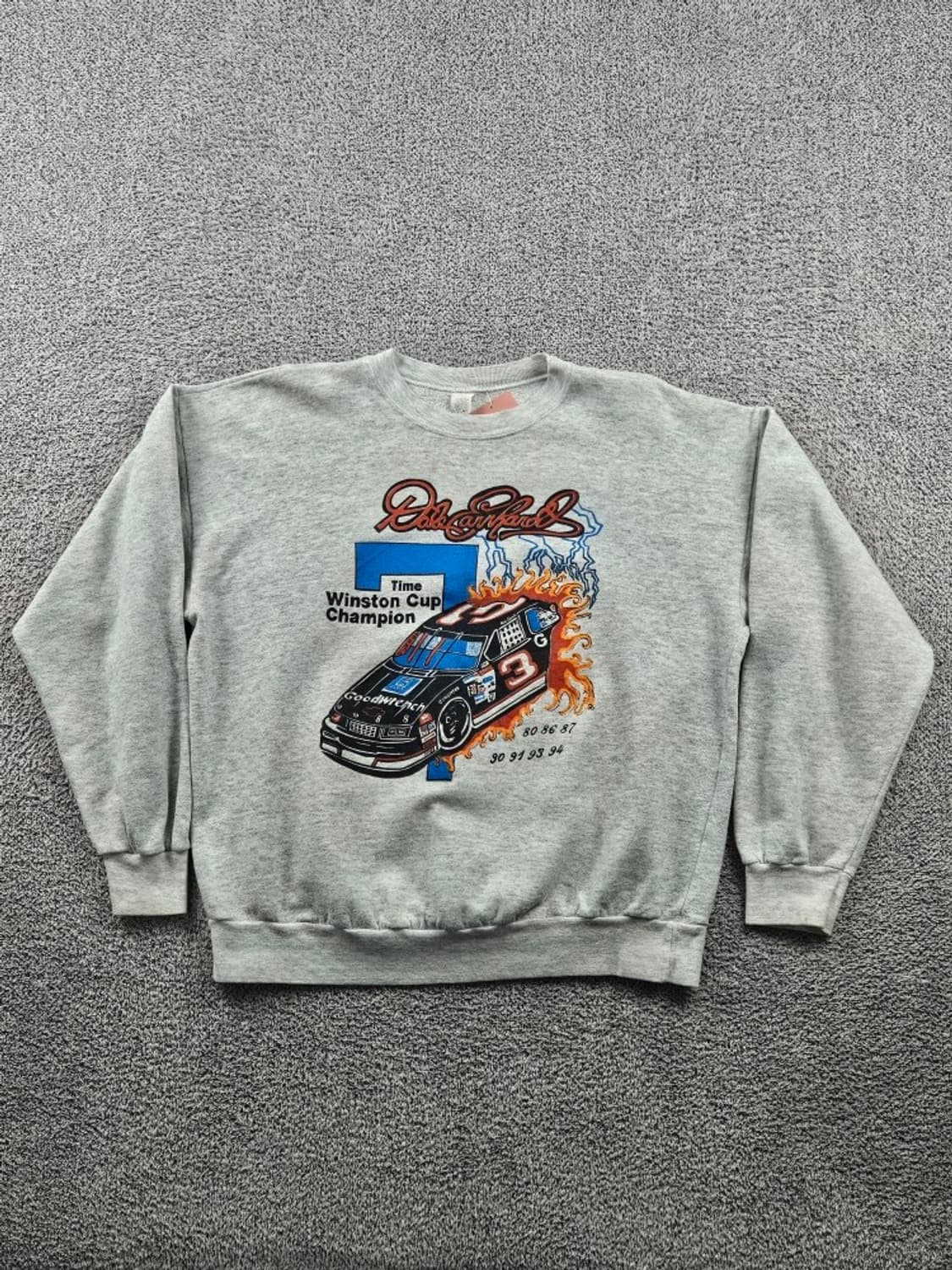 1994 USA 나스카 데일언하트 윈스턴컵레이싱 맨투맨(XL)/10958 상품이미지2