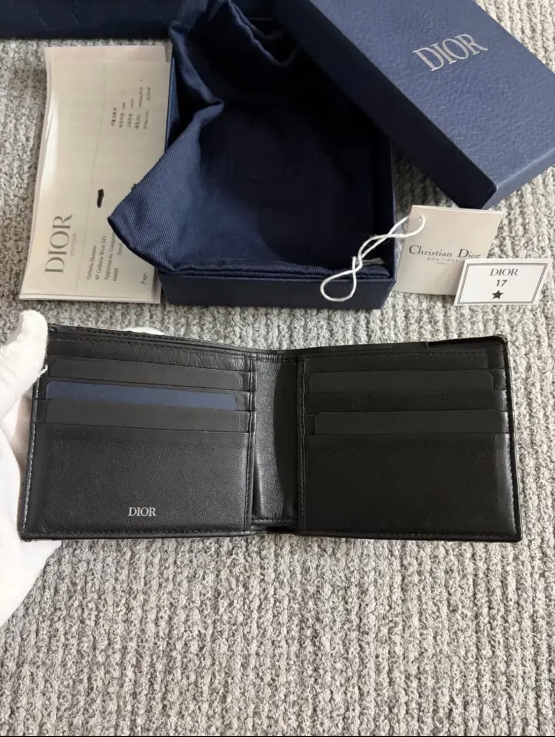 디올 오블리크 반지갑 상품이미지4