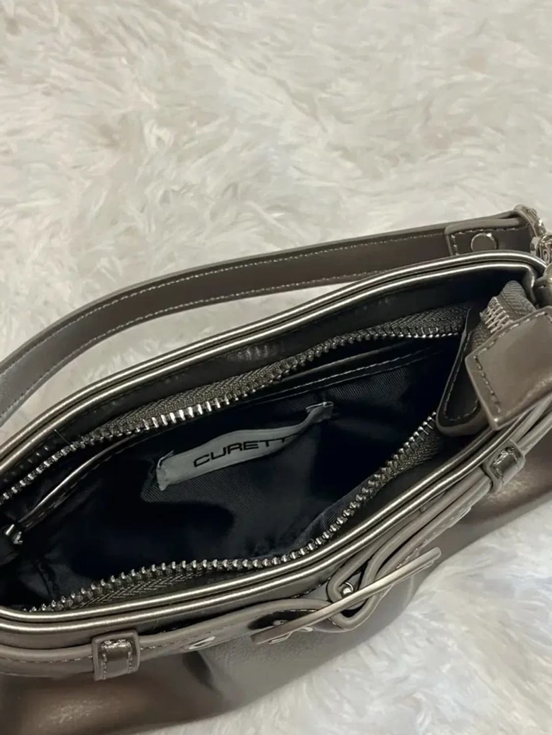 큐리티 호보백 미니 실버 상품이미지7