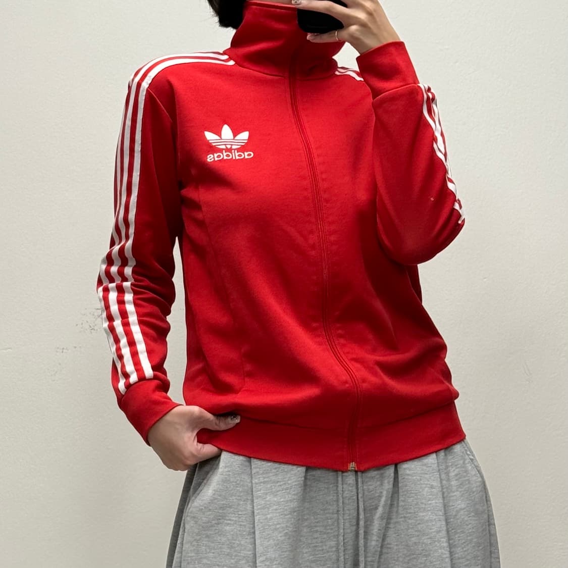 아디다스 유로파 트랙탑 져지 레드 90 [061104] 상품이미지1