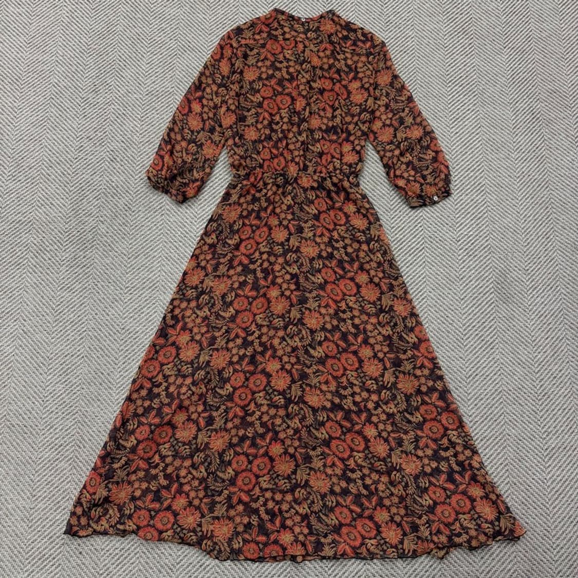 드레스테리어 플라워패턴 원피스 v2726 상품이미지2