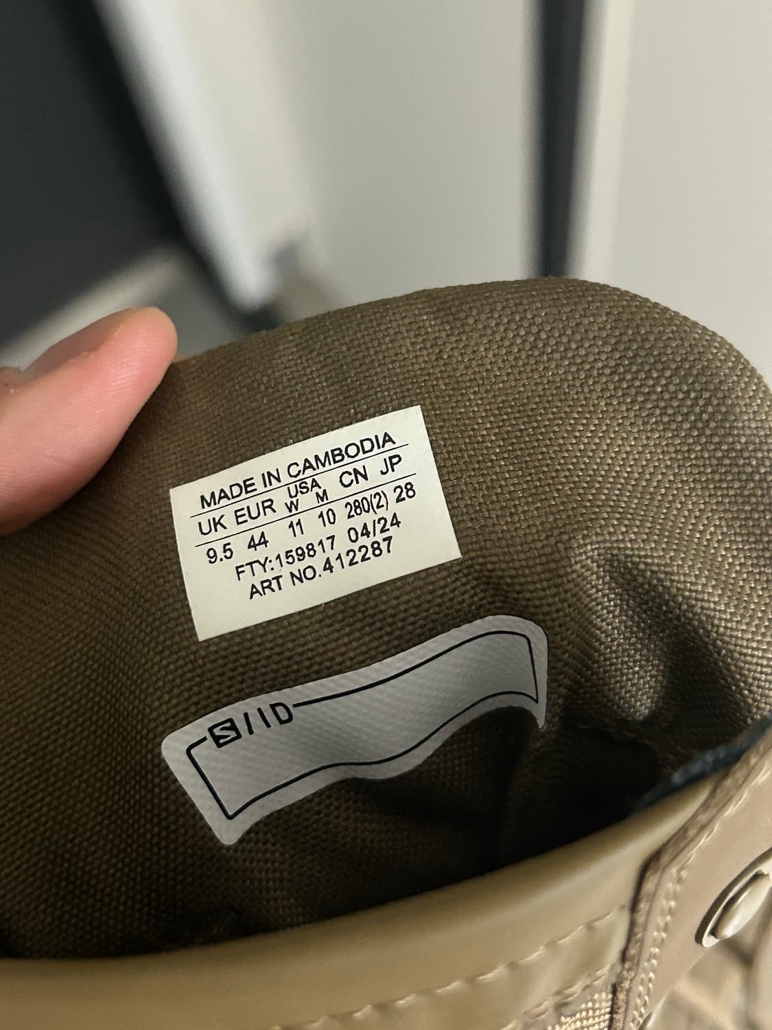 살로몬 정글부츠 브라운 상품이미지5