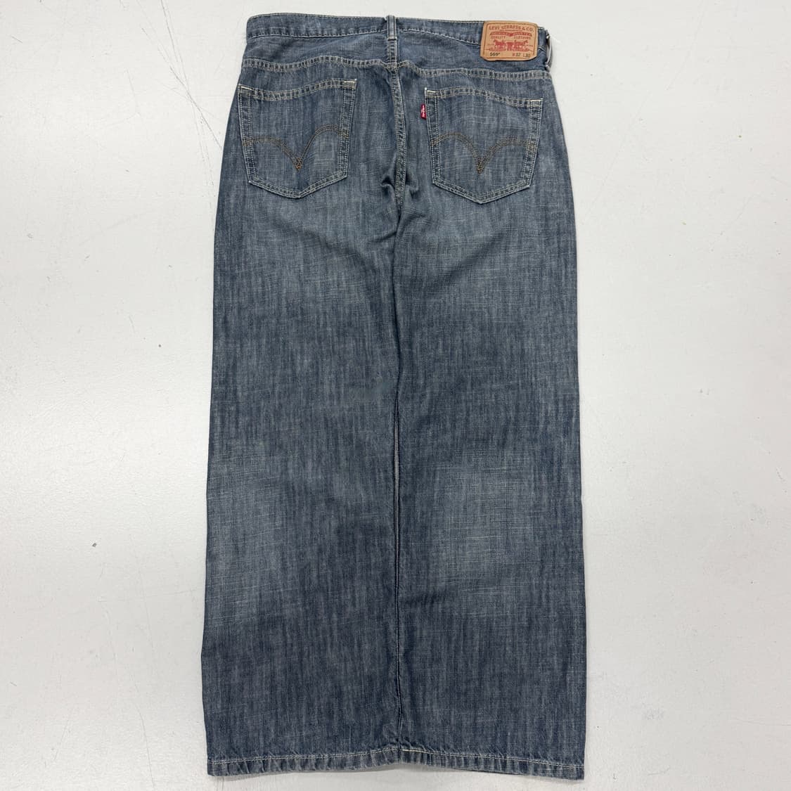 리바이스 569 새깅 워싱 와이드 스케이터 데님팬츠 상품이미지3