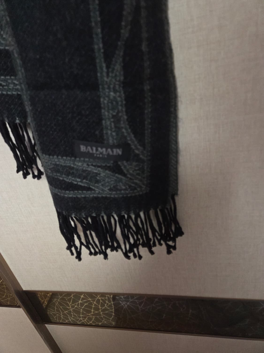 발망 플라워 패턴 캐시미어 머플러 상품이미지5