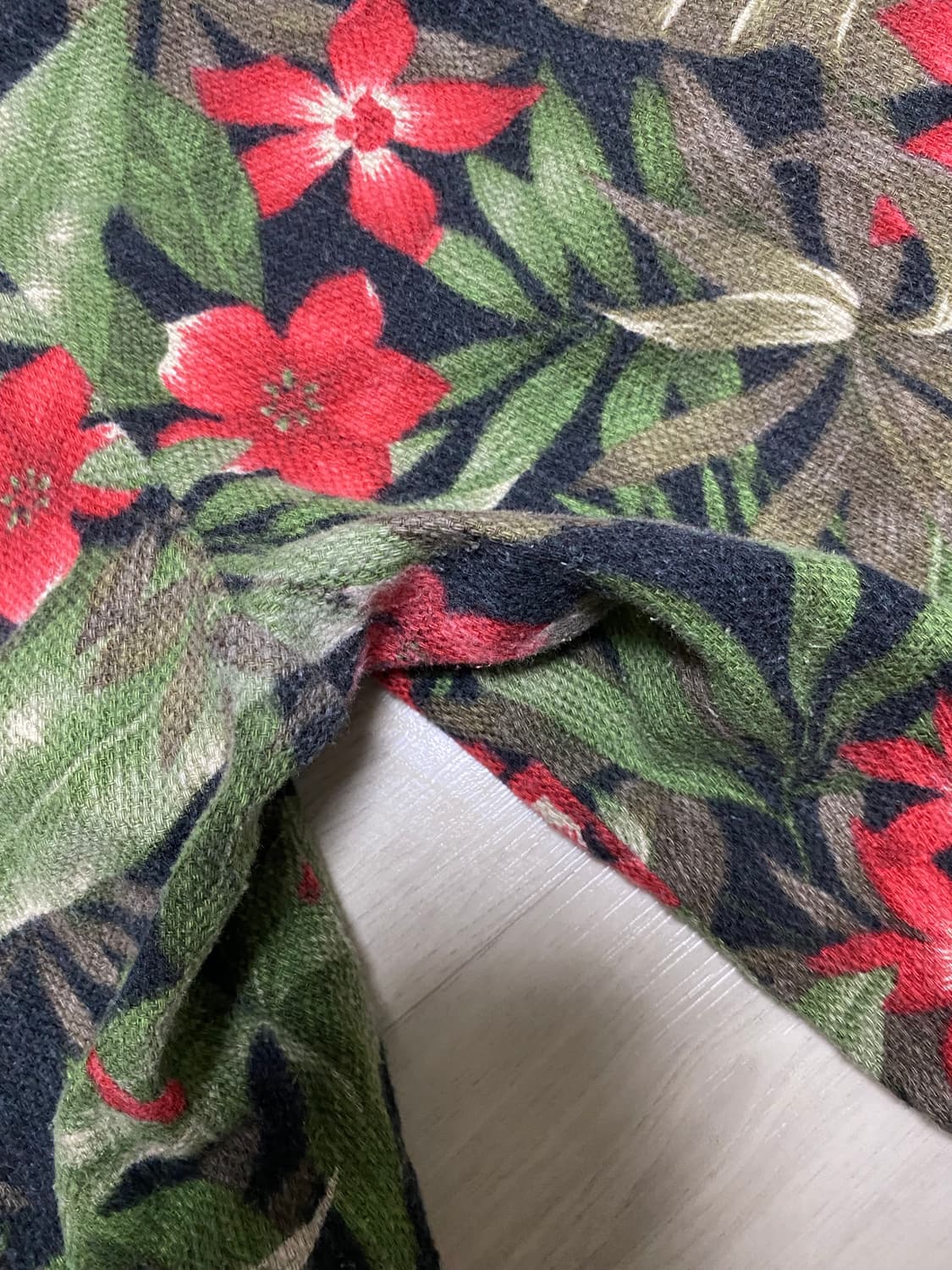 스펙테이터 109S-005 스포츠 팬츠A 플로랄 반바지 L사이즈 판매 상품이미지3