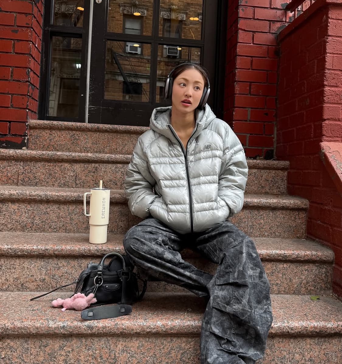 뉴발란스 플라잉 77 슈퍼라이트 후드 구스다운 자켓 상품이미지6