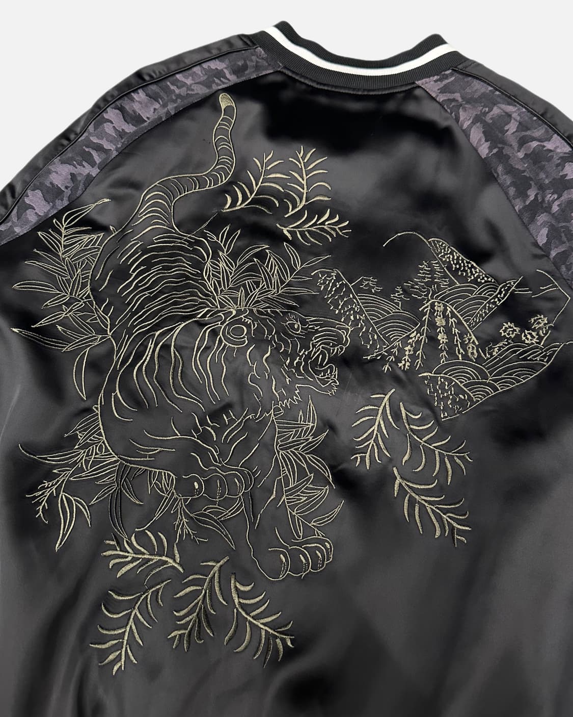 oriental embroidery camo sleeve sukajan 상품이미지6