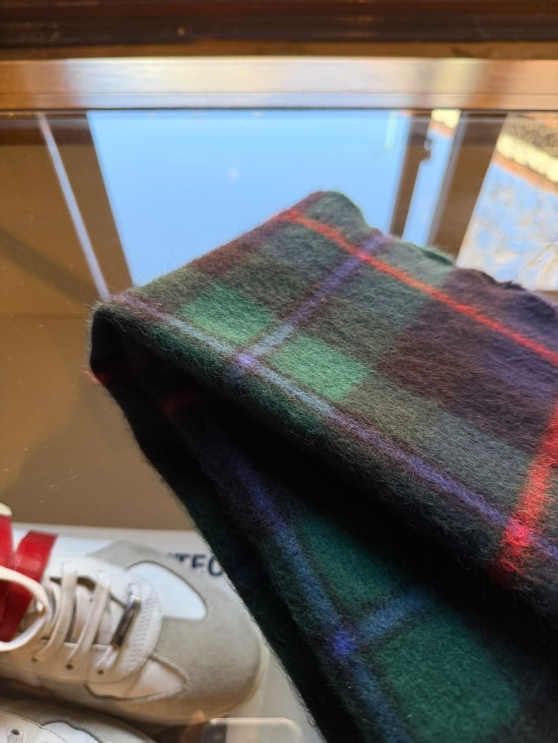 BEGG 스코티쉬 블랙와치 머플러 상품이미지3