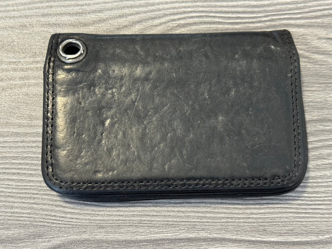 크롬하츠 스크롤라벨 레더카드지갑 상품이미지3