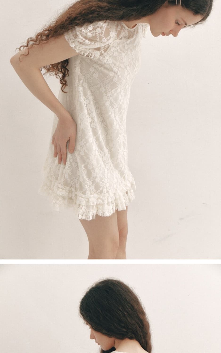 (새상품) 플로움 레이스 드레스 원피스 s사이즈 상품이미지5