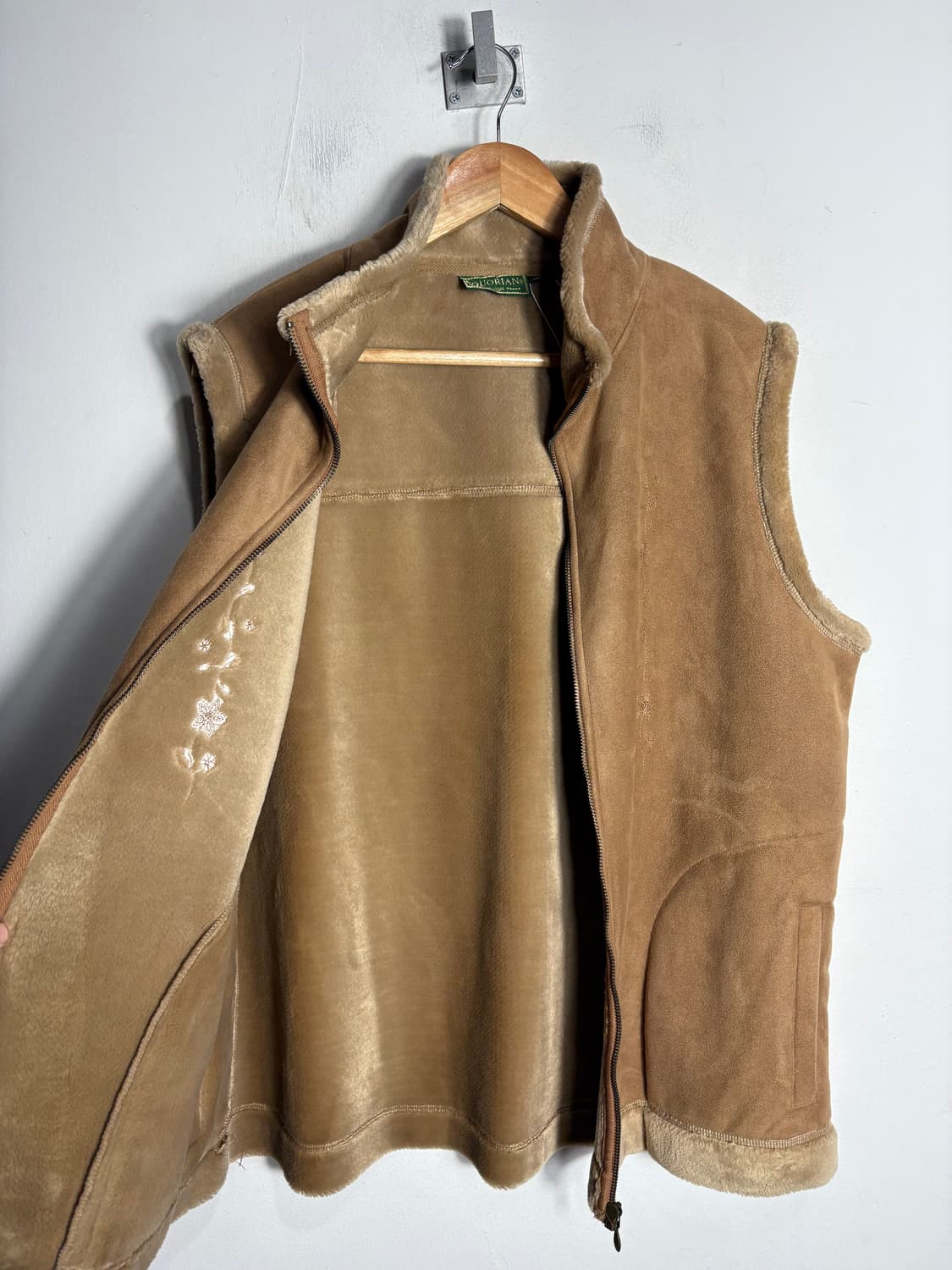 자수 디테일 무스탕 베스트 상품이미지2